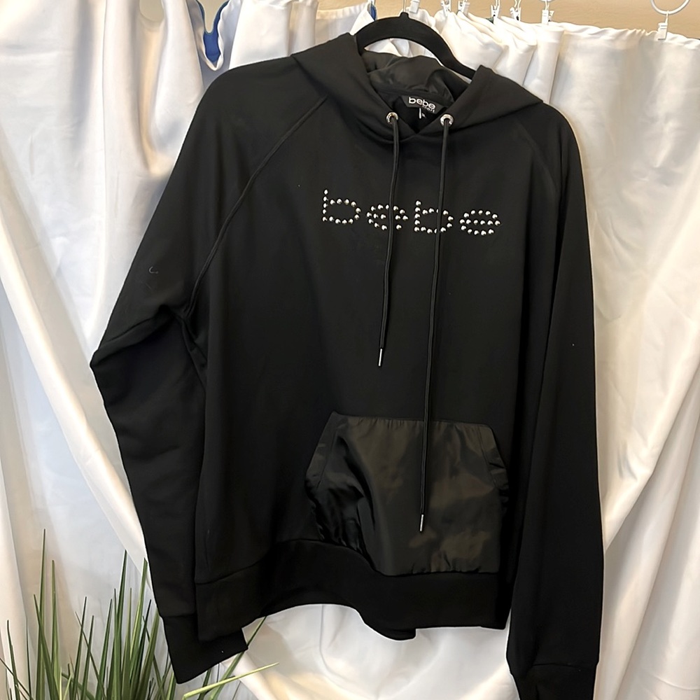 Bebe sport black pullover hoodie